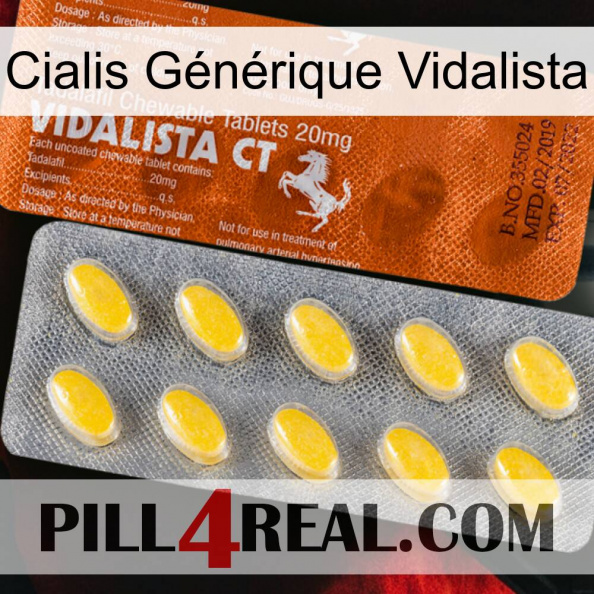 Cialis Générique Vidalista 42